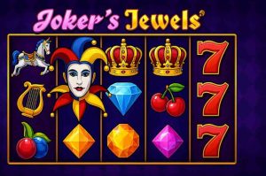 Tela inicial do slot Joker’s Jewel no app do 779BET cassino